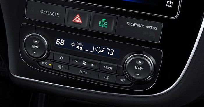The climate control console in another car I’ve driven. I really needed a moment to think about which buttons to press to get the setting I want — not the safest thing to do while driving.